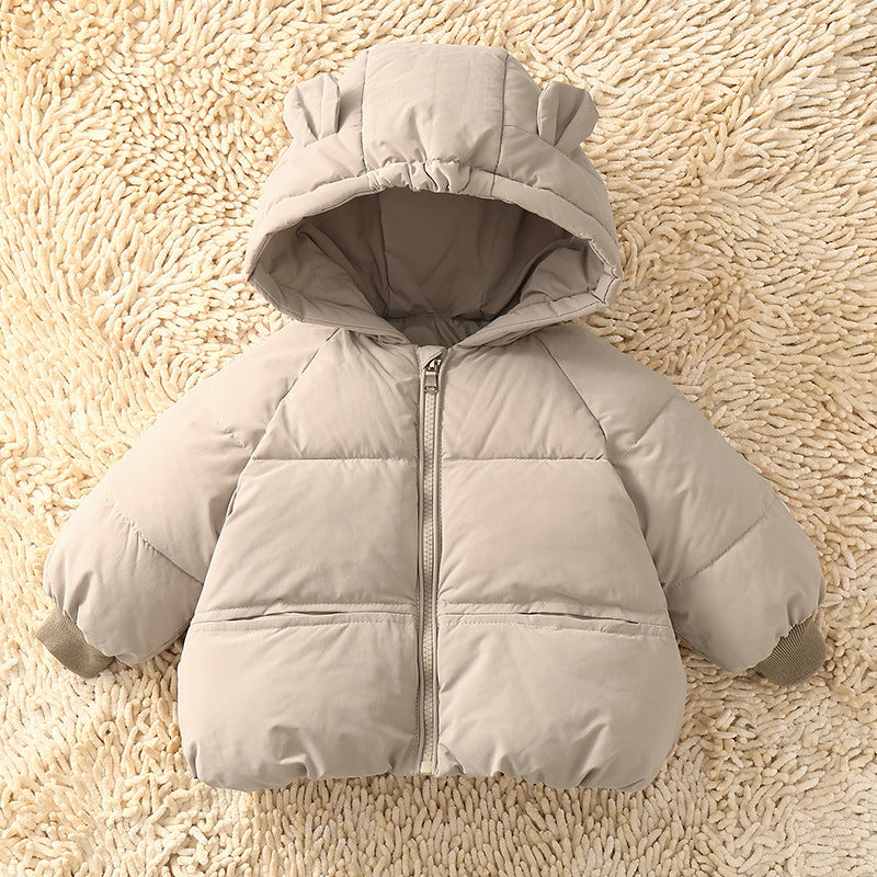 Warm Cotton Clothing Kids' Overcoat