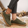 Womens Suede Sneakers