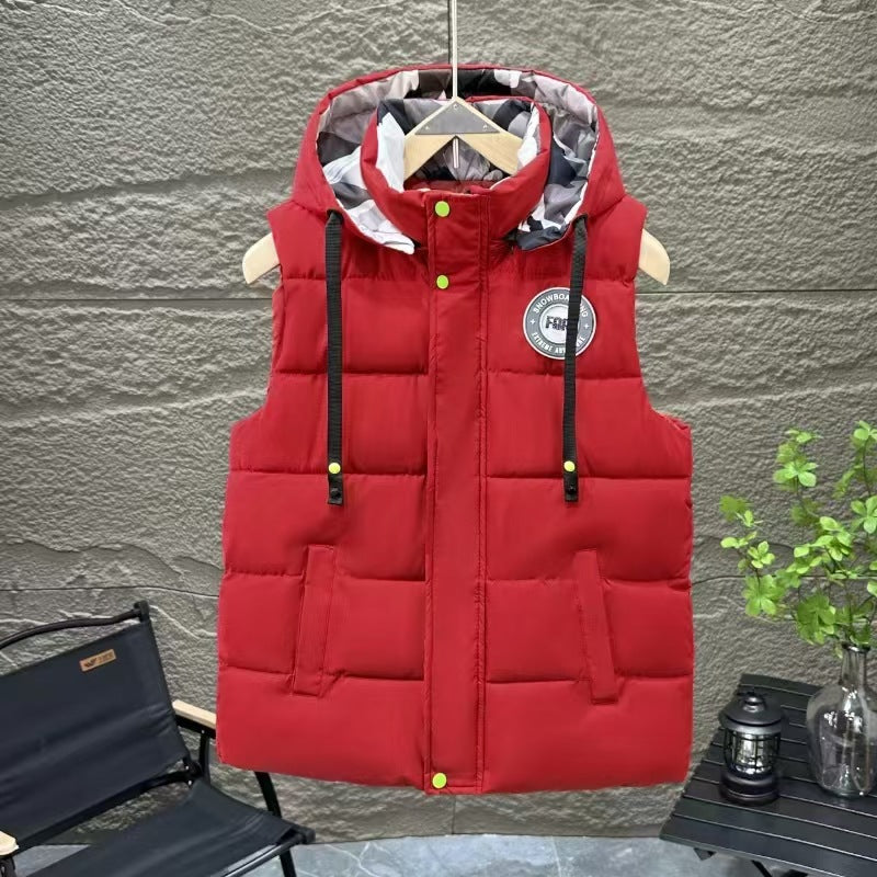 Hot-selling Mens Padded Thickened Vest For Foreign Trade Platforms