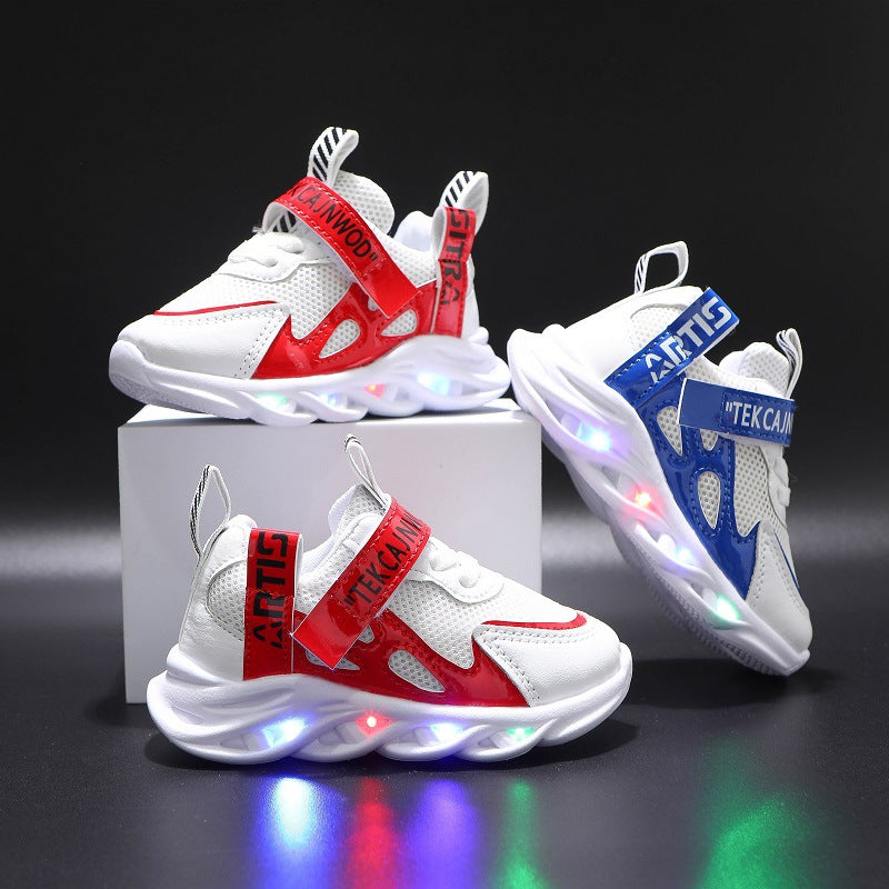 Children's Mesh Breathable Kids Sports Shoes
