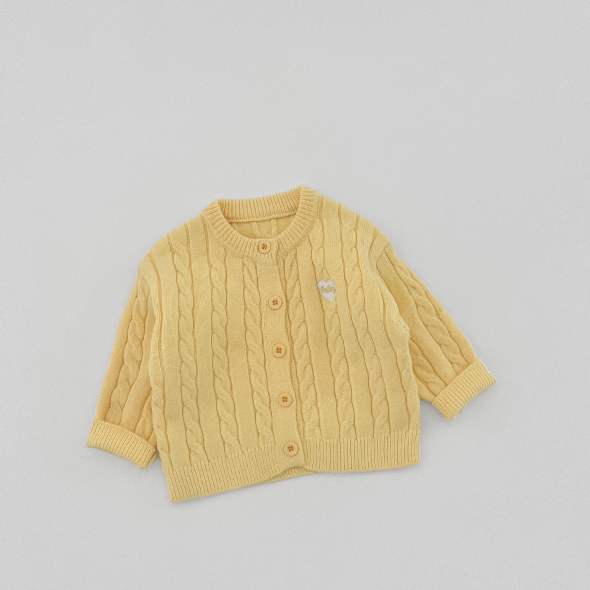 Twist-knit Cardigan Autumn Kids
