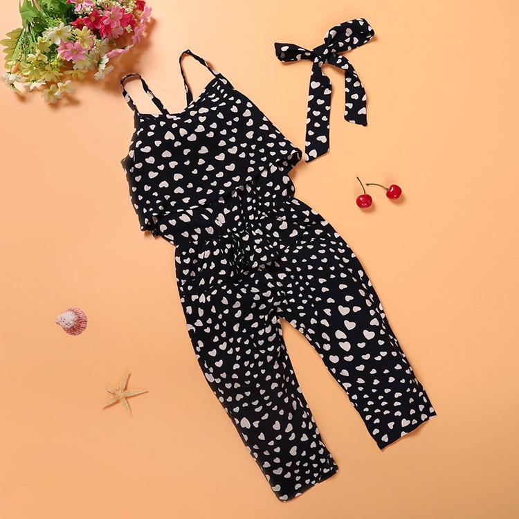 Fashion Summer Kids Girls Clothing Suits