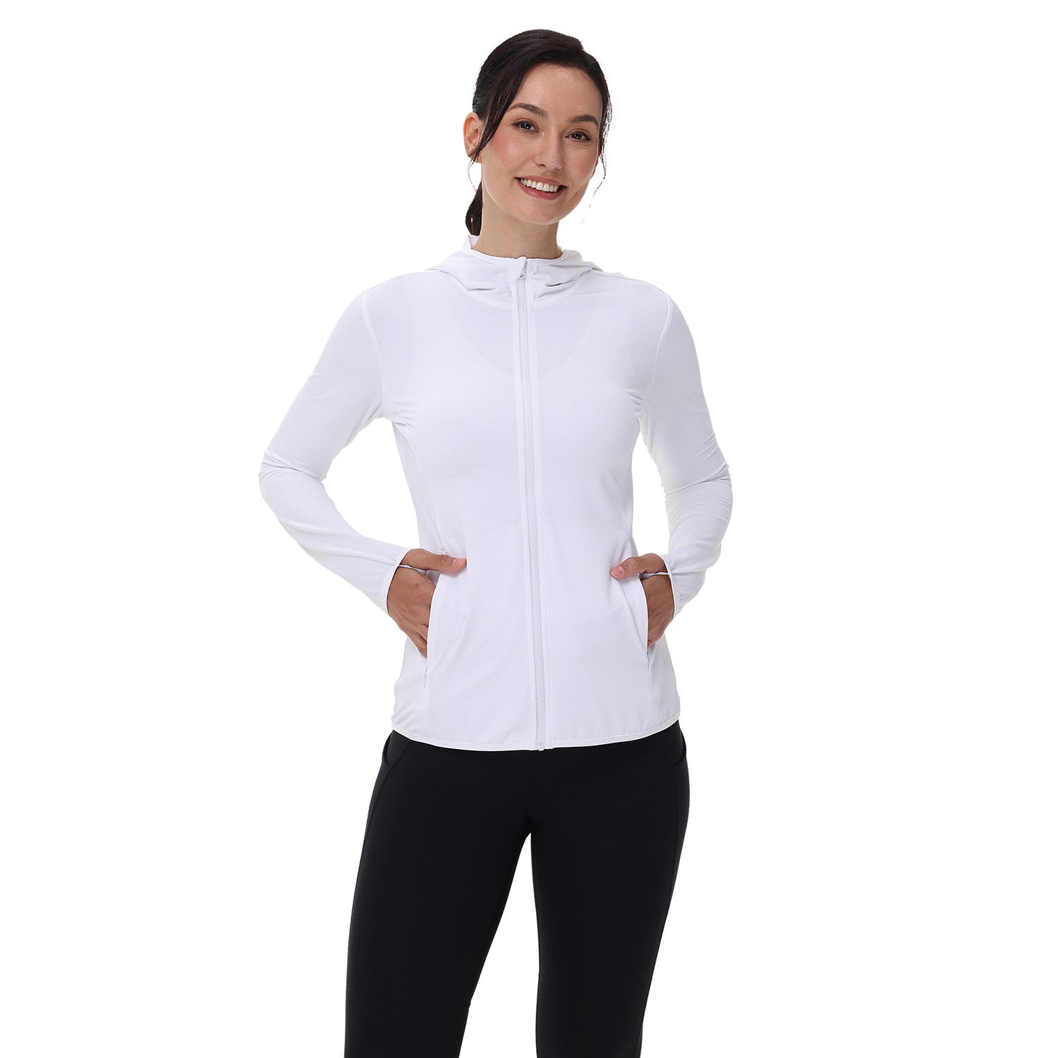 Summer Womens Sun-protective Clothing Plus-size Womens Lightweight Jacket