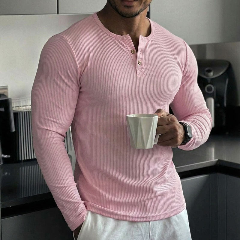 Men's Retro American-style Sports T-shirt