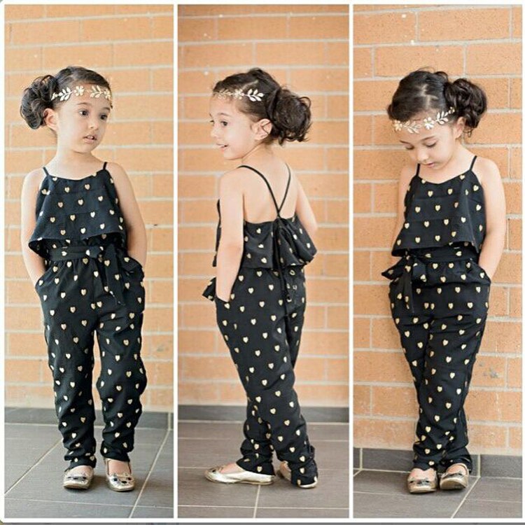 Fashion Summer Kids Girls Clothing Suits