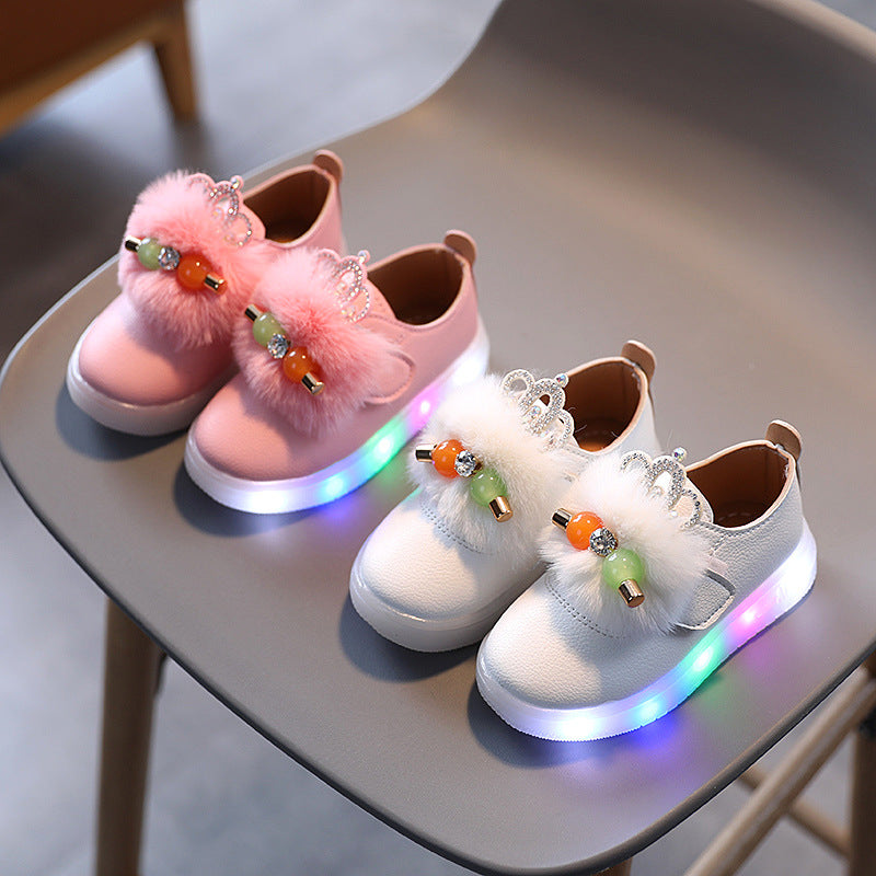 Flashing Shoes Kids Shoes Soft Sole
