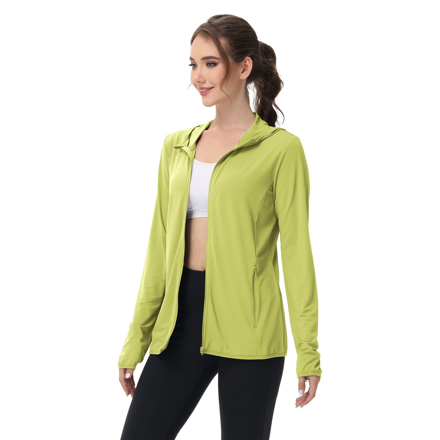Summer Womens Sun-protective Clothing Plus-size Womens Lightweight Jacket
