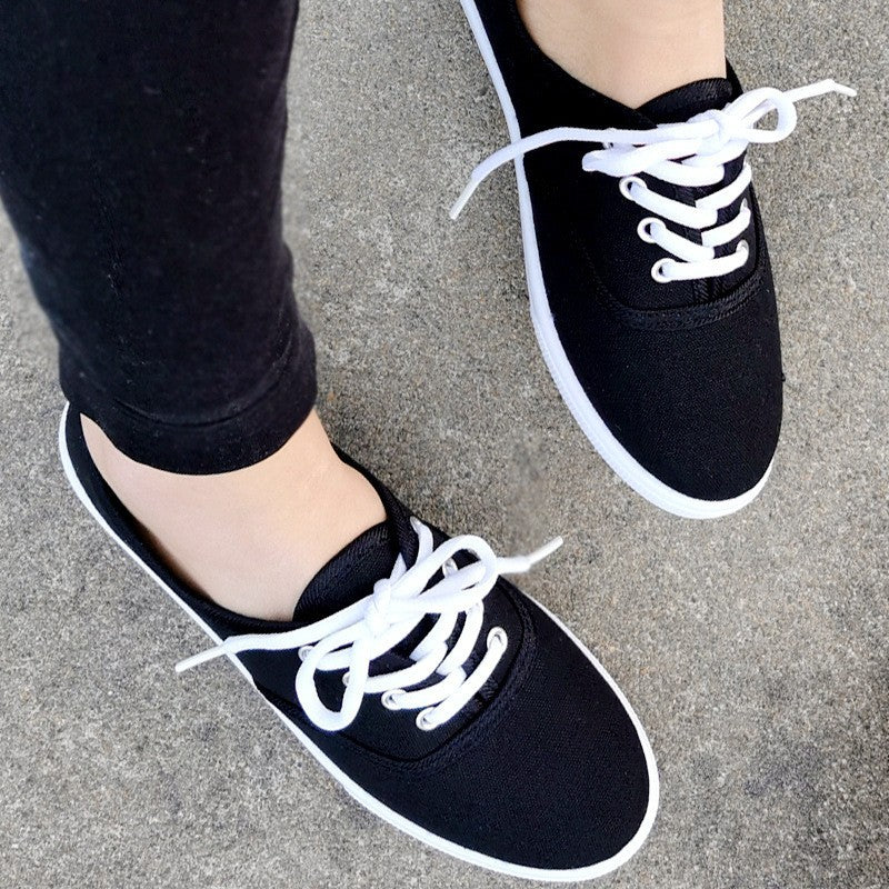 Womens Canvas Sneakers