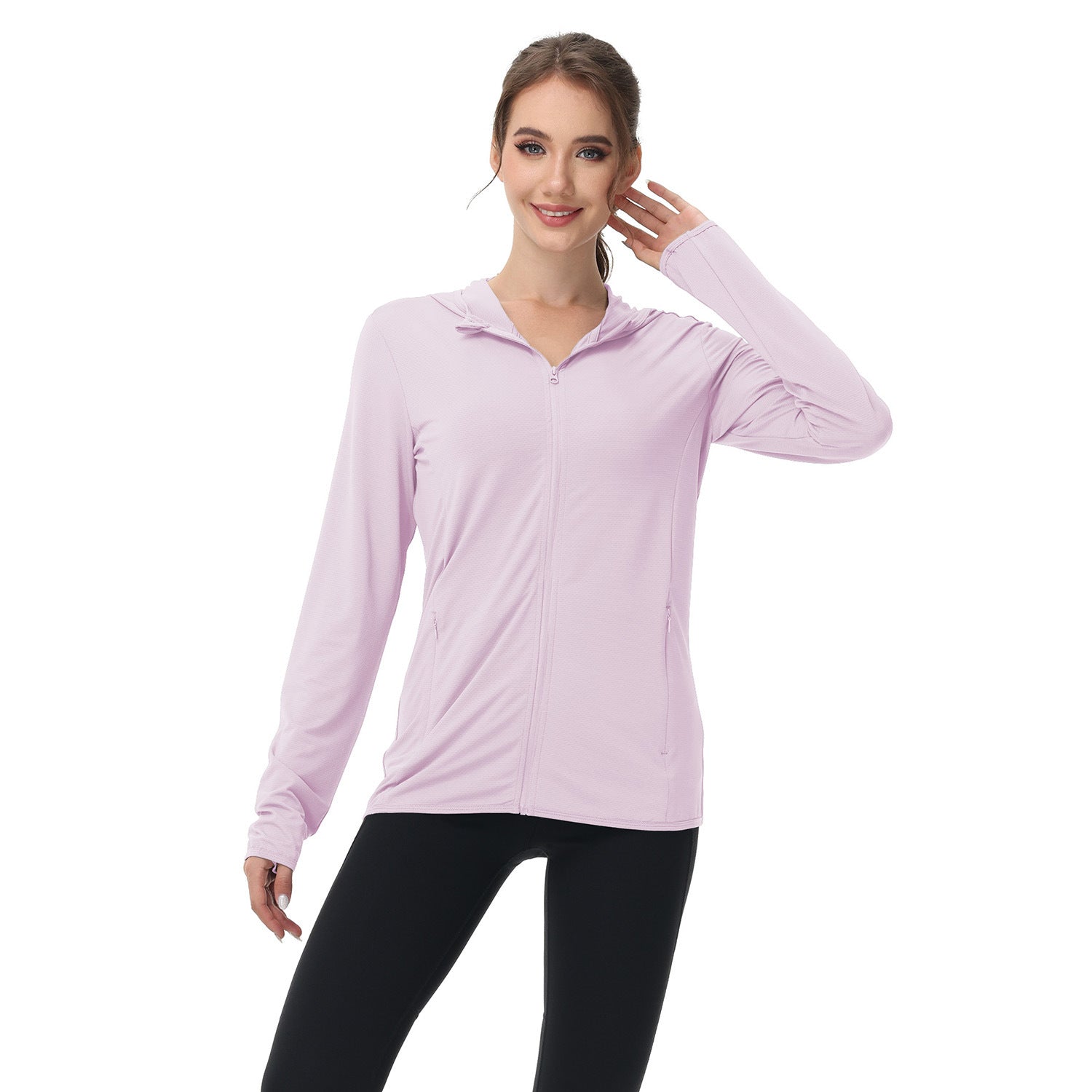 Summer Womens Sun-protective Clothing Plus-size Womens Lightweight Jacket