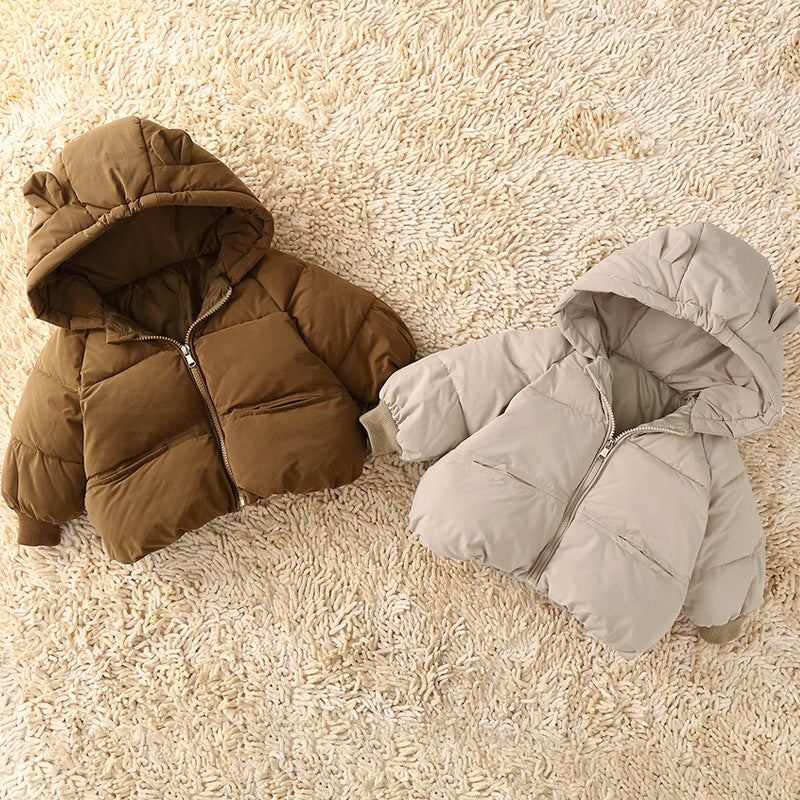 Warm Cotton Clothing Kids' Overcoat