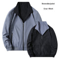 Stand-up Collar Top Casual And Versatile Mid-age Dad Jacket