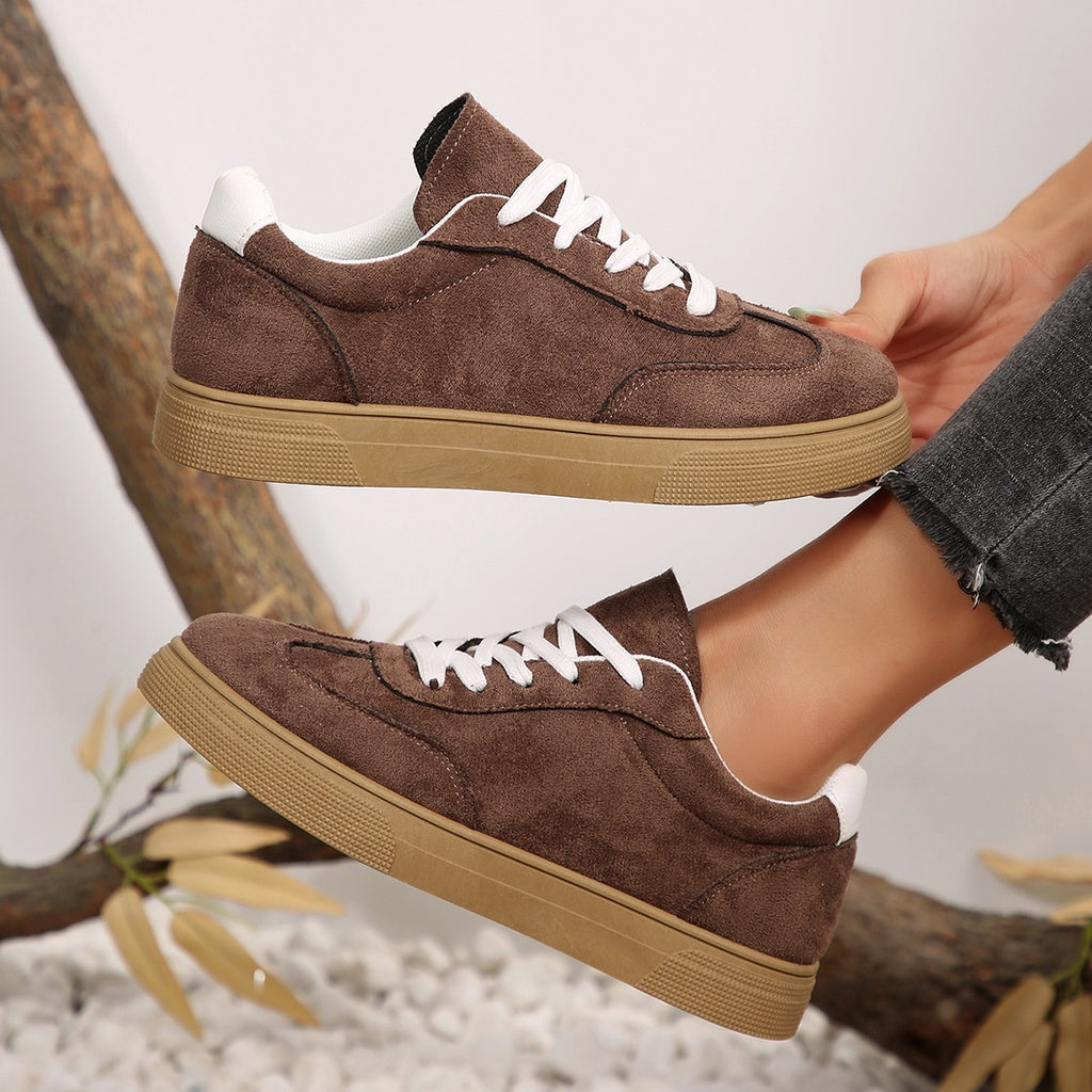 Womens Suede Sneakers
