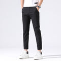 Summer New Ice Silk Thin Cropped Casual Pants For Men